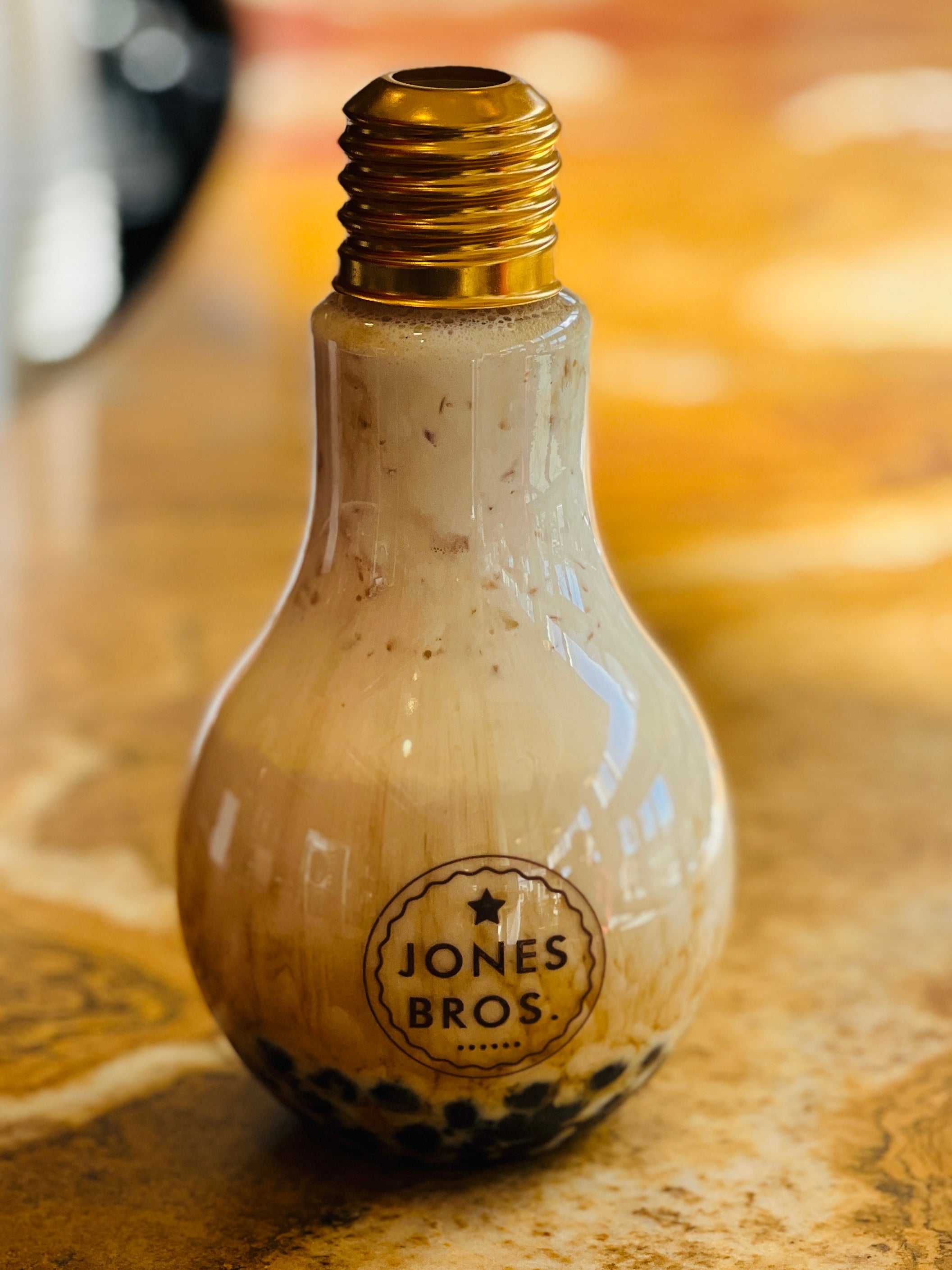 Tiger stripe Milk Tea | Jones Bros Cupcakes